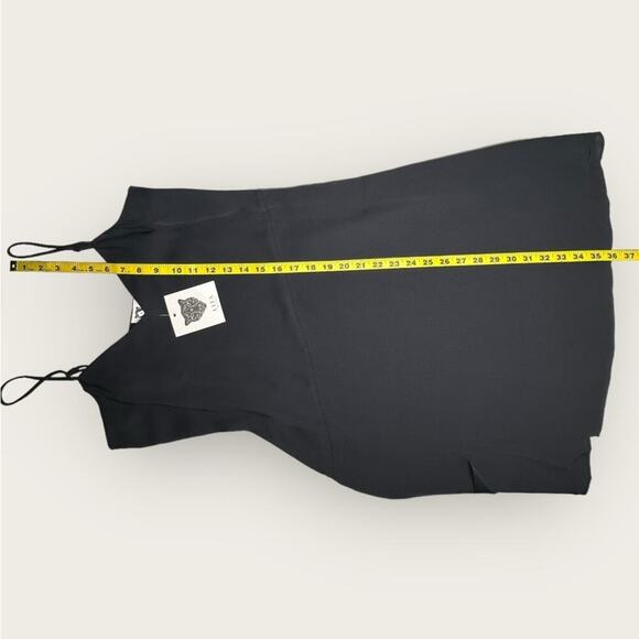 NWT | Lita by Ciara | Silk V-neck Slip Dress | Black | L235-1 | Small - Picture 12 of 13
